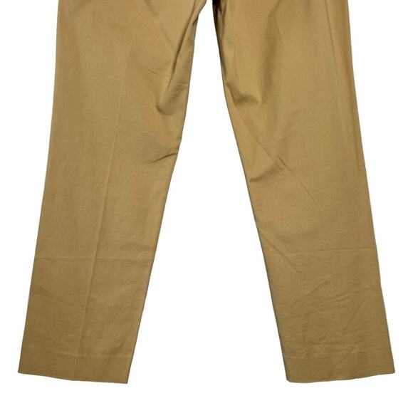 NWT Vince Coin Pocket Chino SIZE 10 Khaki Straight Leg Cropped Pants NEW - Picture 10 of 10